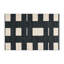 Tapis intérieur / extérieur noir à carreaux-1601344088