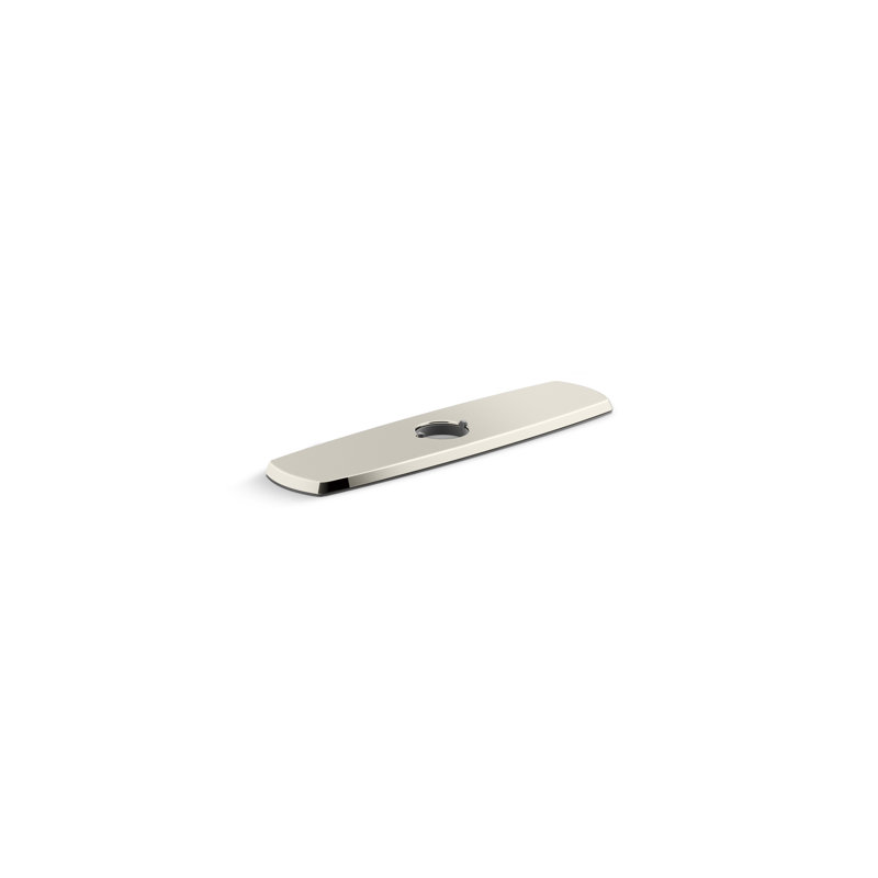 Graze Kitchen Faucet Escutcheon, Polished Nickel