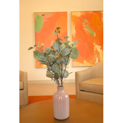 Eucalyptus artificiel 18 po en pot