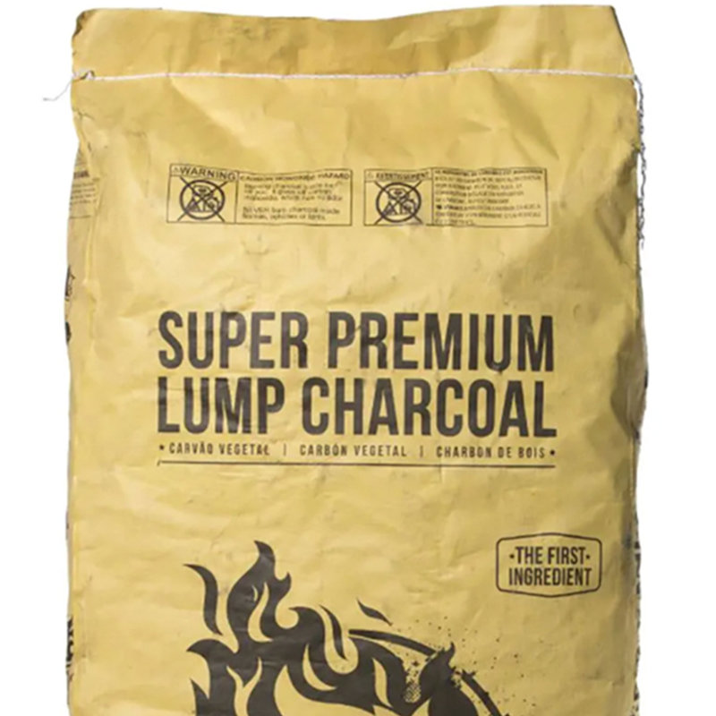 FOGO Super Premium Oak Restaurant Natural Hardwood Lump Charcoal, 32" H x 17" W x 9" D