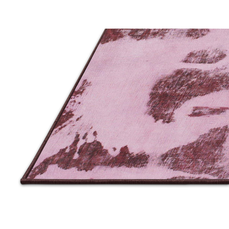 Abstract Indoor Rug, Rectangle 7' x 9'