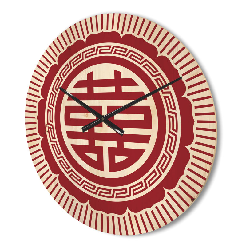 Horloge murale asiatique, Moyenne