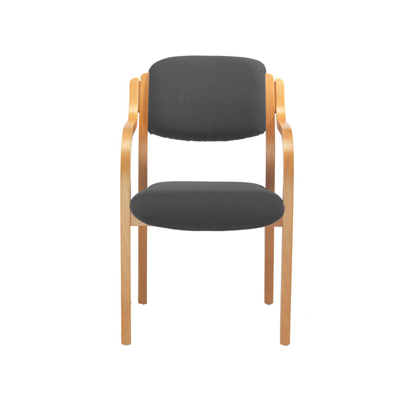 Renoir Stacking Chair, Charcoal Pyra