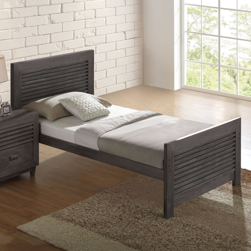 Mobilier de chambre à coucher de style transitionnel 1pc