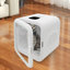 Cage de séchage pour chat 56,3 pte avec minuterie, station de toilettage pour chiots pour maison et salon