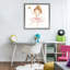Adorable ballerine avec cadre flottant couronne, design Creative Studio-2092210328-2092210309
