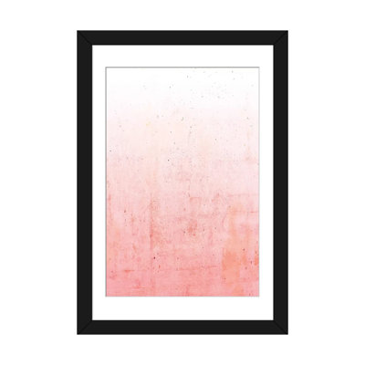 Pink Ombre by Emanuela Carratoni - Floater Frame Gallery-Wrapped Canvas Giclée
