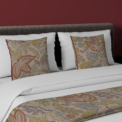 Garyville Microfiber Floral Coverlet with Pillowcases Included