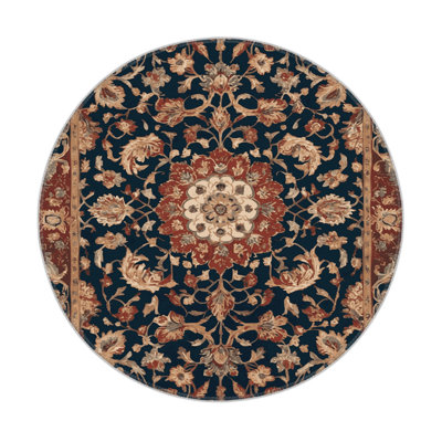 Persian Brown Indoor and Outdoor Area Rug