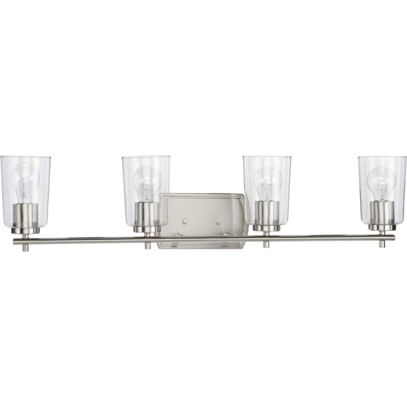 Kilpatrick 4 - Light Dimmable Vanity Light, Brushed Nickel