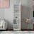 White Storage Cabinet with 5 Shelf