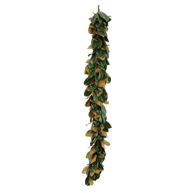Guirlande feuille en faux magnolia