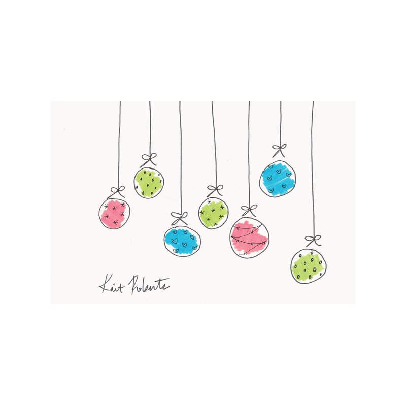 Deck The Halls by Kait Roberts - Wrapped Canvas Print, 66.04 cm H x 45.72 cm W x 1.91 cm D