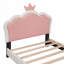 Lit princesse rembourré, lit plateforme-1903437651-1903437650