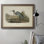 «Blue Heron» par John Audubon - peinture sur toile encadrée