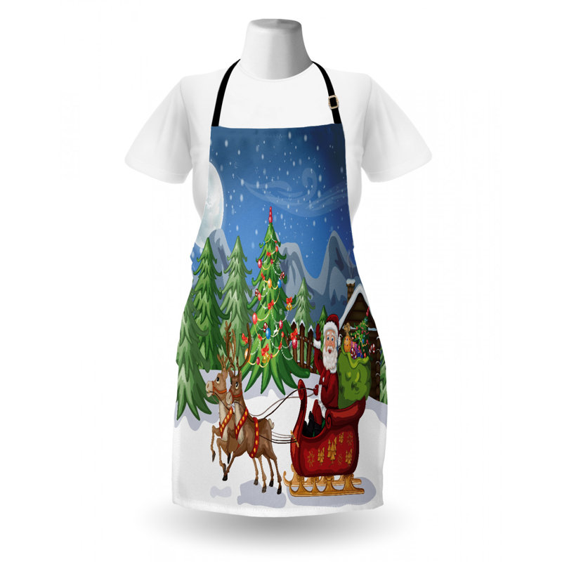 Christmas Bib Apron