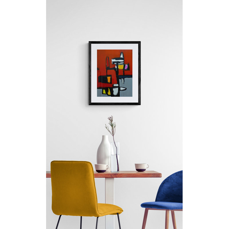 Playback Print by Carlos Davila Rinaldi, 21.25" H x 17.25" W, Black Framed Paper