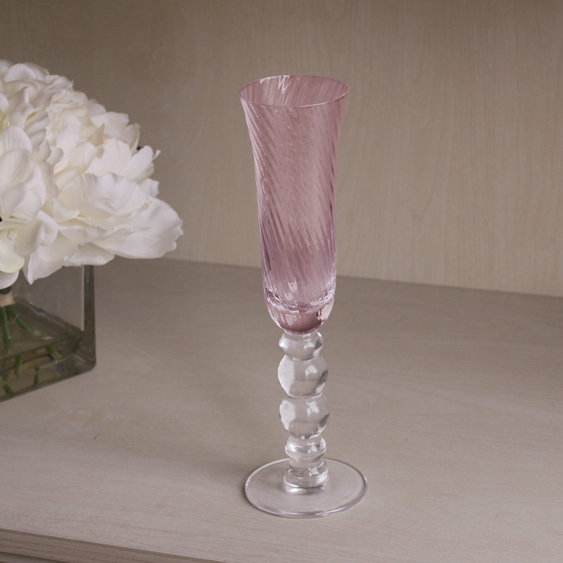 Glass Flute, Pink