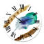 Horloge murale bohème et éclectique-60280194