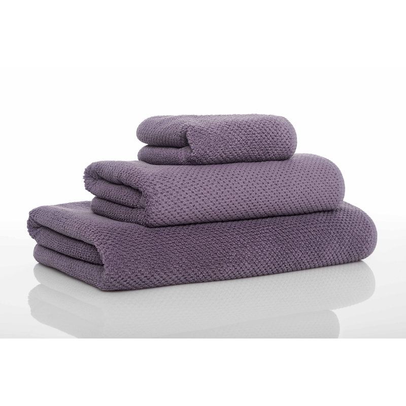 Bee Waffle Fingertip Towel, Lavender