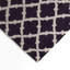 Tapis mauve intérieur et extérieur Trellis