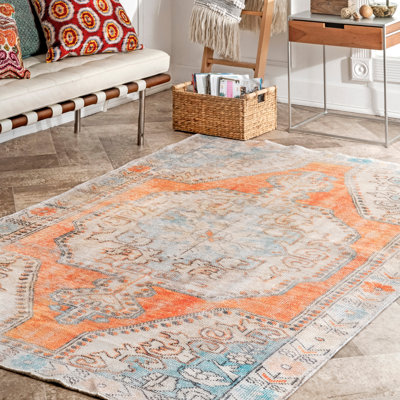 Tapis tissé à plat Khloe SpinClean
