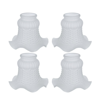 4.13 in. H x 4.75 in. W Glass Novelty Ceiling Fan Fitter Shade