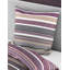 4067 Cotton Striped Duvet Cover Set with Pillow Shams