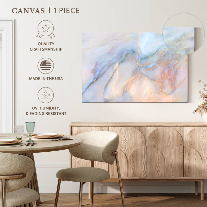 Avery Abstract Pastel, 34" H x 51" W