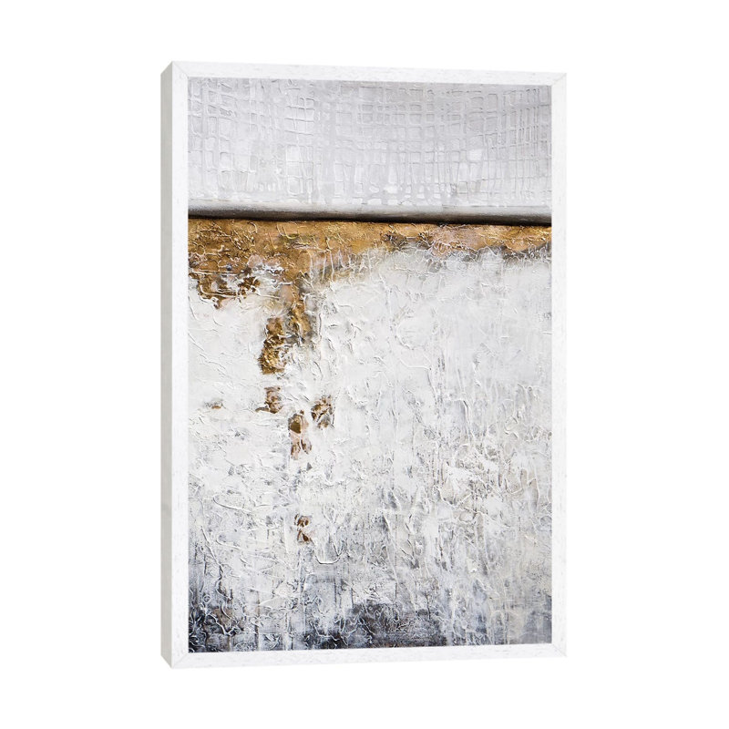 Out of the Depths 1 Piece Painting on Canvas, 66.04 cm H x 45.72 cm W, White Framed