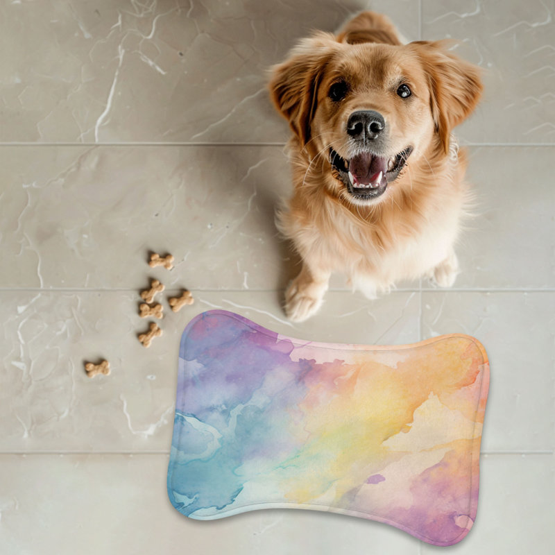 Tapis prismatique 1 pièce Prismatic Sky, Petit (14 po)