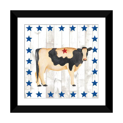 «Americana Animals III» par Regina Moore, impression sur toile tendue sur châssis