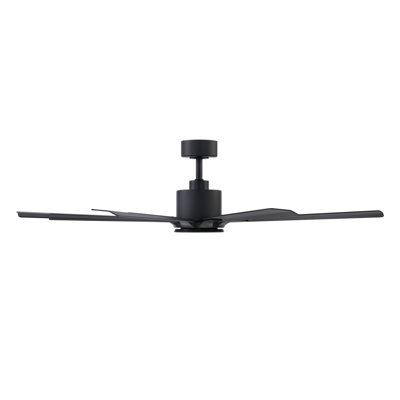 Size Matters 8-Blade Smart Ceiling Fan With Remote Control Included, Works With Alexa and iOS / Android App