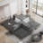 Solsticea 80" Convertible Sleeper Sofa Bed With 2 Pillows, Chenille Folding Mattress Couch Removable And Washable Sofa, Floor Sofa Lounge Couch For Living Room Small Spaces-1884875654