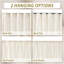 Paire de rideaux semi-transparents avec passe-tringle (ensemble de 2)-1290741801-1290974152