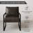 24.6" W Faux Leather Armchair-236760276-209717692