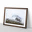 The Swiss Alps with a Flock of Birds - Picture Frame Painting Print-56712577-56712576