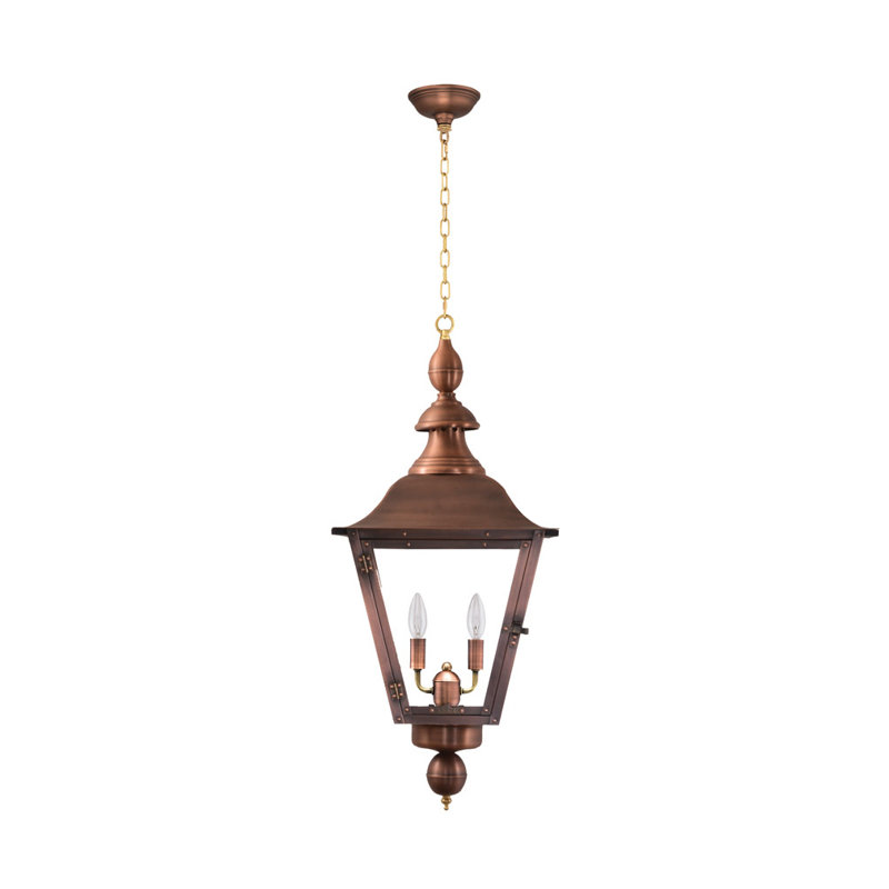 Eagletown Empire Lantern, 17" H x 16" W x 15" D