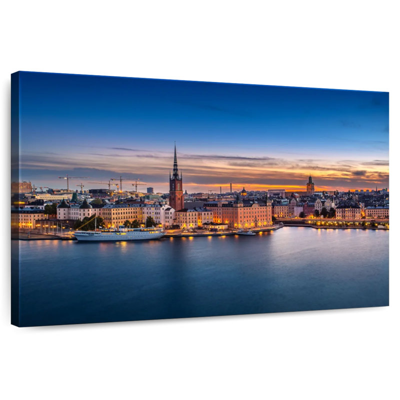 Nicci Stockholm Sunset Skyline