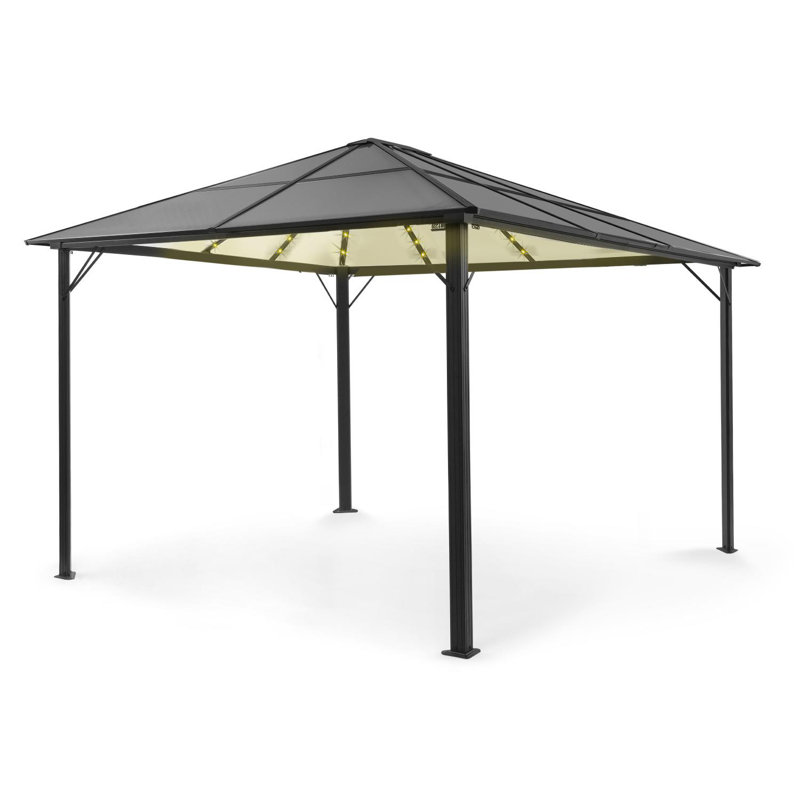 3m x 4m Metal Gazebo, Anthracite