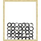 Phases In Step 2 Black/Gold Painting by Studio NYC Design