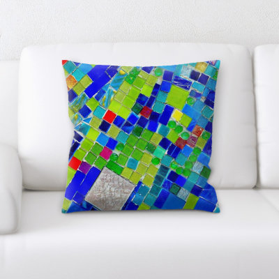 Alger Sharp Colours Throw Pillow