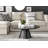 Palm Luxury Pedestal Round Coffee Table-898996753