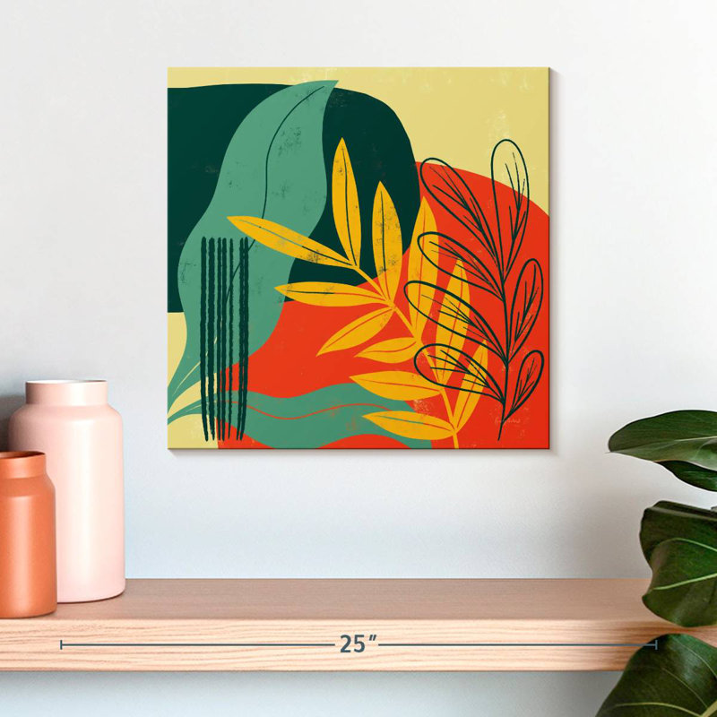 Harnek Mid-Century Modern II, H 16 po x l 16 po