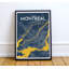 Montreal City Map - No Frame Print-2020301477