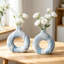 Ensemble de 2 vases en céramique Donut
