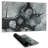 Textured wooden logs - 14.00"x24.25" Desk mat