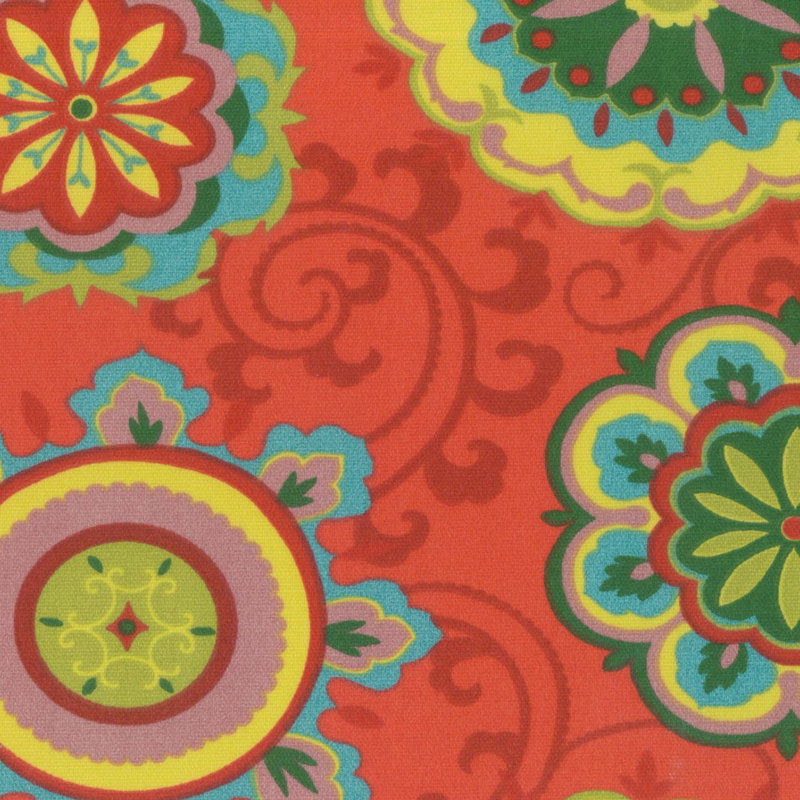 Outdoor 3.5'' Seat Cushion, Farrington Terrace Grenadine