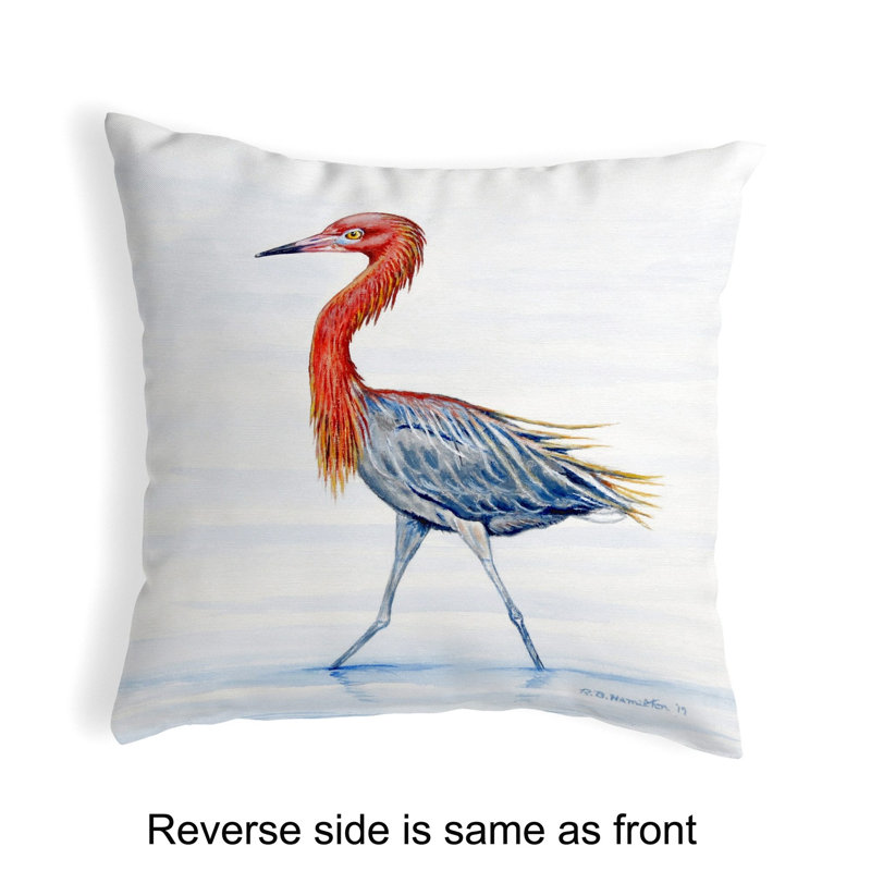  Coussin lombaire intérieur / extérieur Reddish Egret