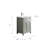 Caitlyn 24'' Single Bathroom Vanity with Ceramic Top-368520669